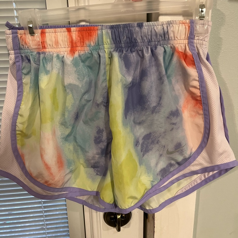 Nike Multicolor Tie-Dye Women's Athletic Shorts